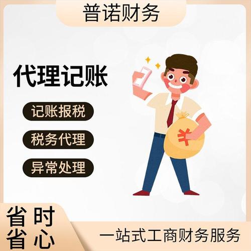 普诺财税 中小型代理记账报税 财务会计做账 税务筹划申报
